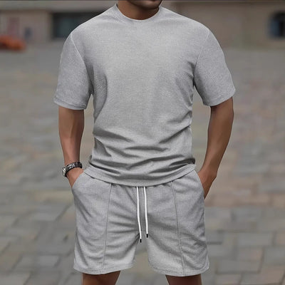 Short Sleeve Shirt And Pants Men's Summer