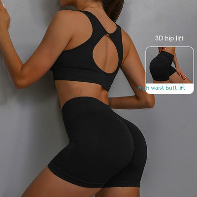 2pcs Sports Fitness Yoga Suit