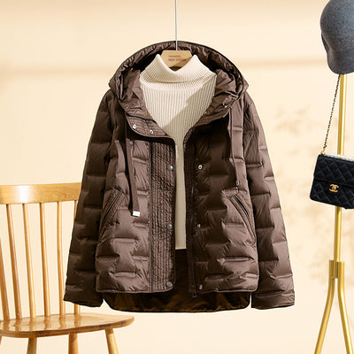Lightweight Thickened White Duck Down Jacket