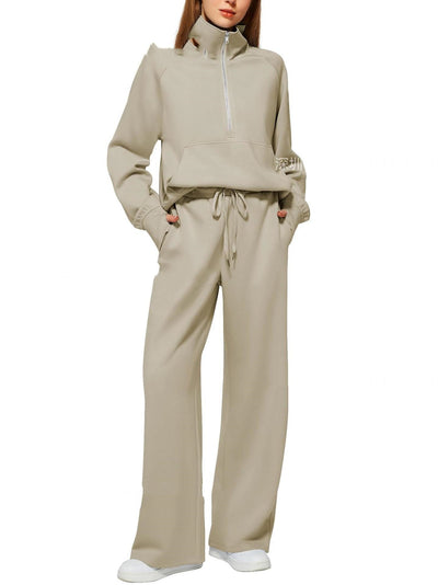 Women's Long-sleeved Sweater Trousers