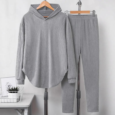 Women's Long Sleeve Hooded shirt Pants