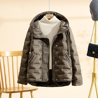 Lightweight Thickened White Duck Down Jacket