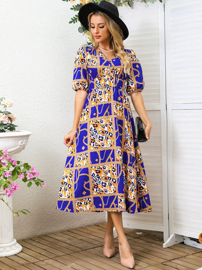 Fashion Printed Women's Dress