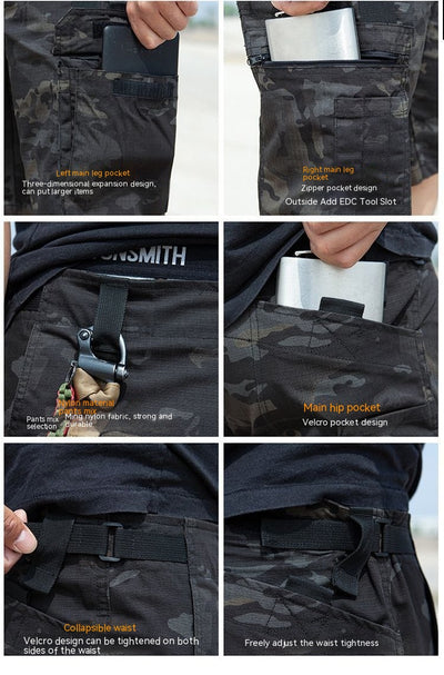 Men's Outdoor Waterproof Tactical Trousers