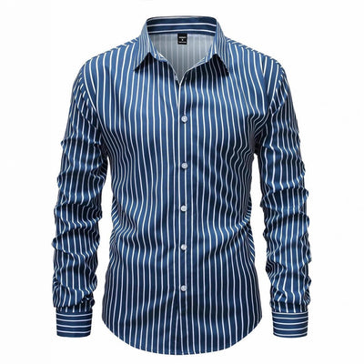 Men's Casual Fashionable Long-sleeved Shirt