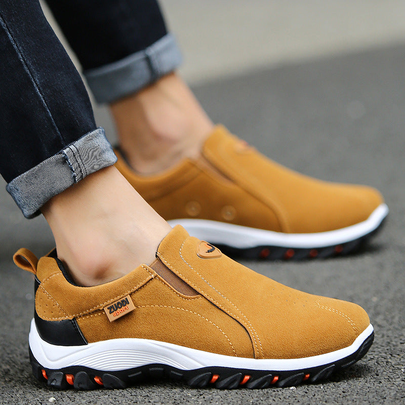 Hiking thick bottom sports travel shoes