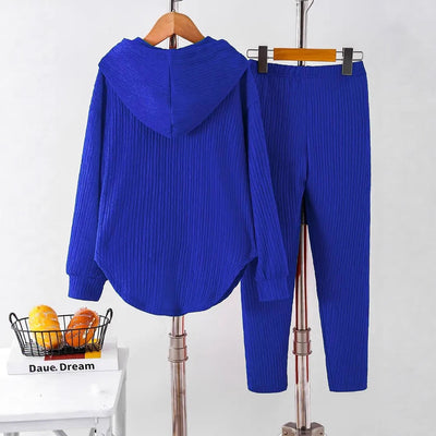 Women's Long Sleeve Hooded shirt Pants