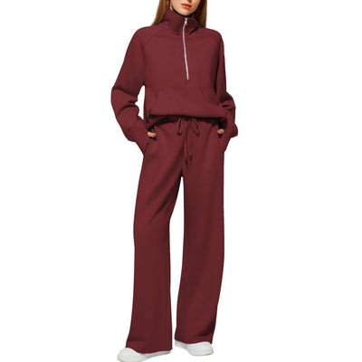 Women's Long-sleeved Sweater Trousers