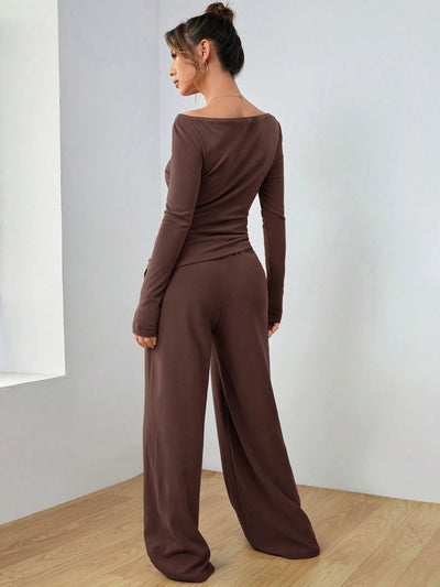 Women's Irregular Casual Long-sleeve Suit