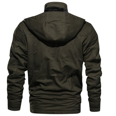 Fashion Leisure Washed-out Coat For Men's