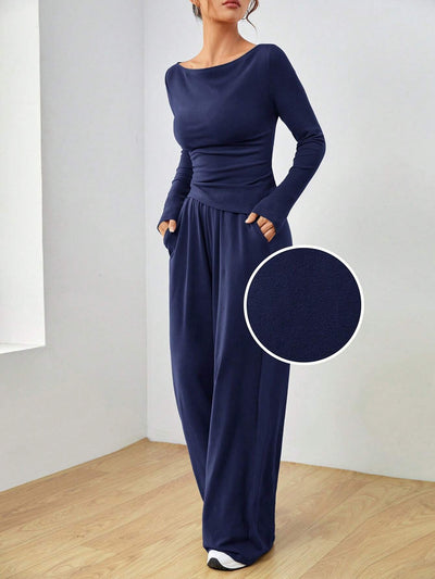 Women's Irregular Casual Long-sleeve Suit
