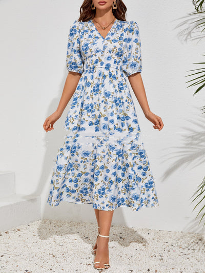 Fashion Printed Women's Dress