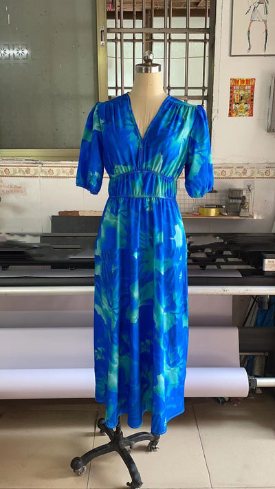 Fashion Printed Women's Dress