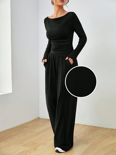 Women's Irregular Casual Long-sleeve Suit
