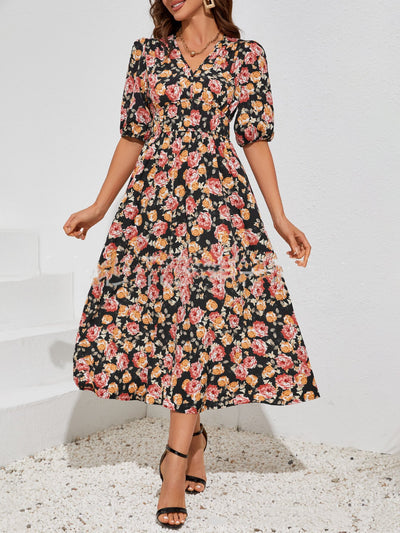 Fashion Printed Women's Dress